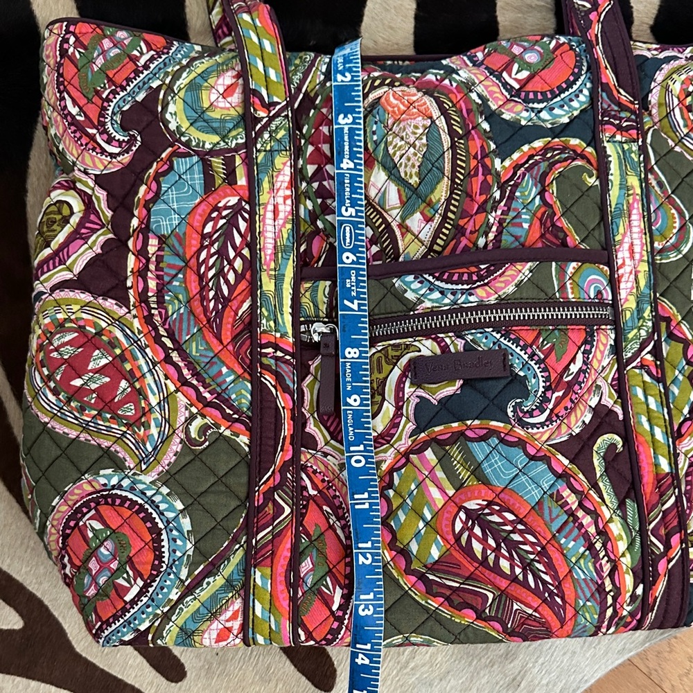 Vera Bradley Heirloom Paisley Tote - Picture 3 of 10